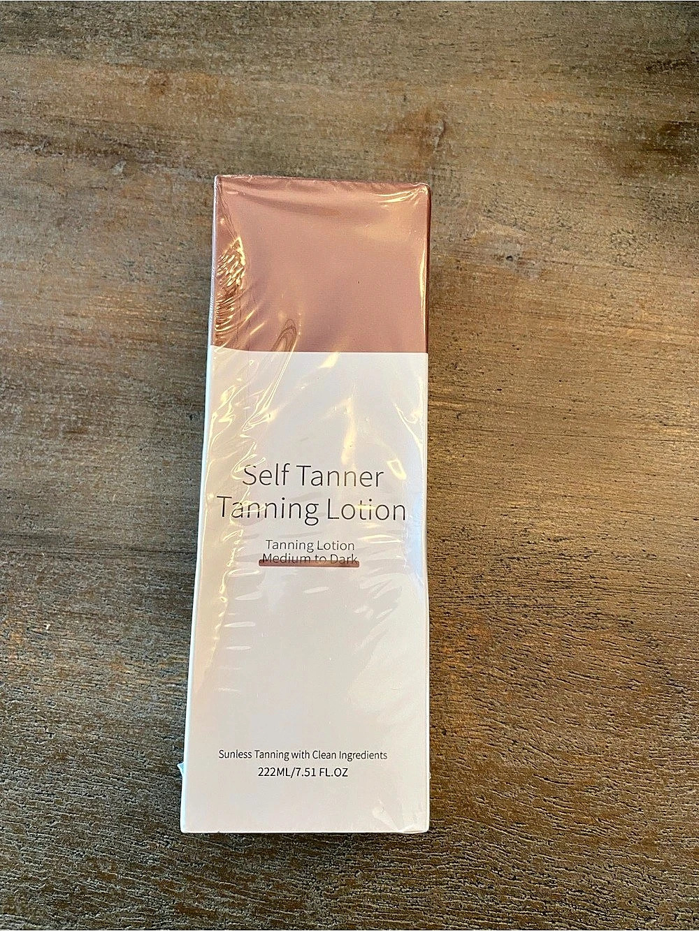 Self Tanner Tanning Lotion Medium to Dark